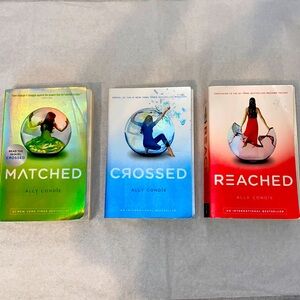 Matched Trilogy  By Ally Condie- includes Books 1,2 & 3
